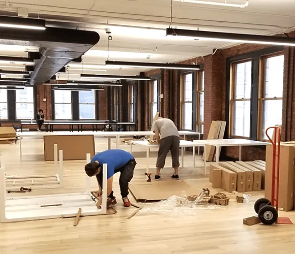 Commercial Furniture Assembly in New Haven